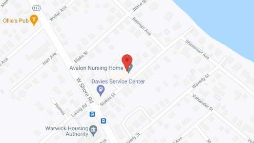 Map of the neighborhood around Avalon Nursing Home Inc