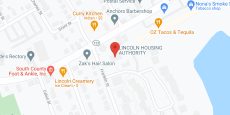 Lincoln Manor in google map