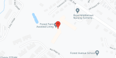 Forest Farm Assisted Living in google map