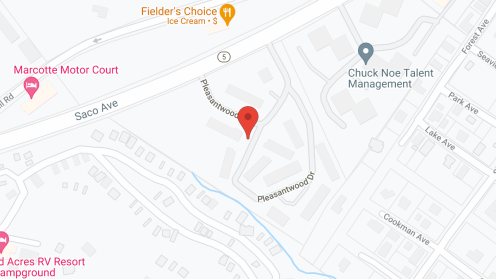 Map of the neighborhood around Pleasantwood Estates