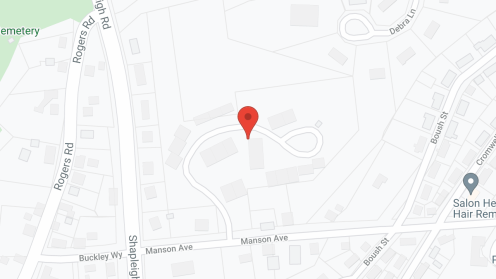 Map of the neighborhood around Foxwell