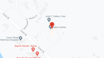 Keene Center in google map