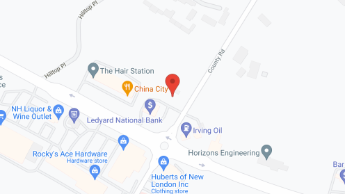 Map of the neighborhood around Clough Center