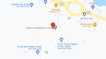 Epsom Manor Nursing Ctr in google map