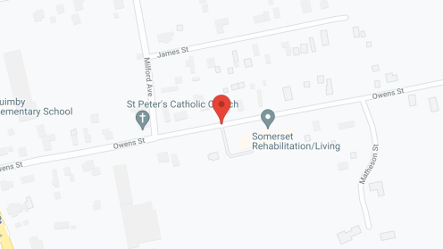 Map of the neighborhood around Somerset Rehabilitation Ctr