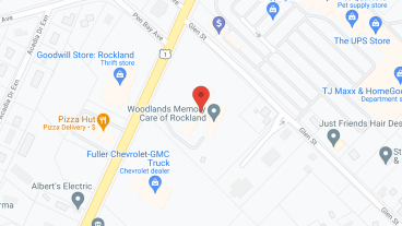 Woodlands Memory Care Of Rockland in google map