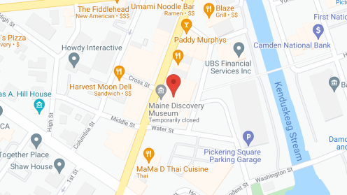 Map of the neighborhood around Freese's Building Apartments