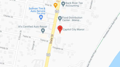 Map of the neighborhood around Capitol City Manor