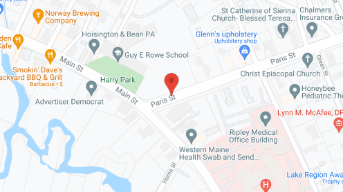 Map of the neighborhood around Rustfield Village Eldrly Apts