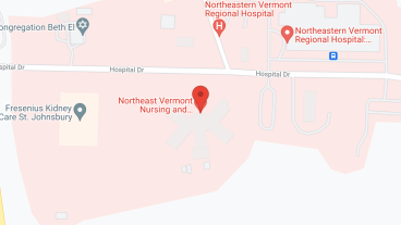 St Johnsbury Health & Rehab Ct in google map