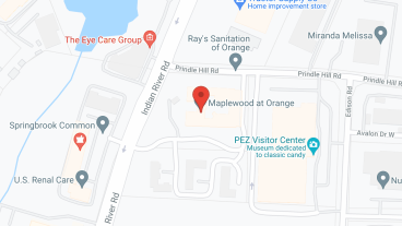Maplewood at Orange in google map