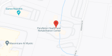 Pendleton Health & Rehab Center in google map
