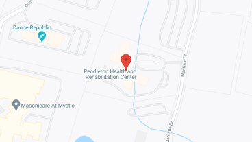 Pendleton Health & Rehab Center in google map