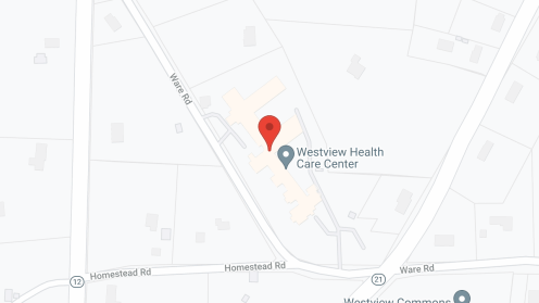 Map of the neighborhood around Westview Nursing Care & Rehab