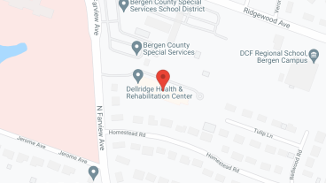 Dellridge Health and Rehabilitation Center in google map