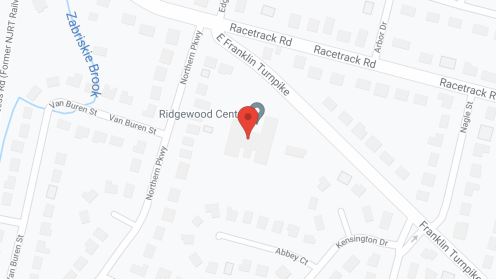 Map of the neighborhood around Ridgewood Center