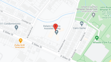 Delaire Nursing and Convalescent Center in google map