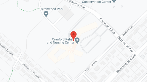 Map of the neighborhood around Cranford Health & Extended Care/ Birchwood Square