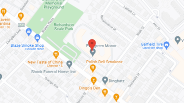 Evergreen Manor in google map
