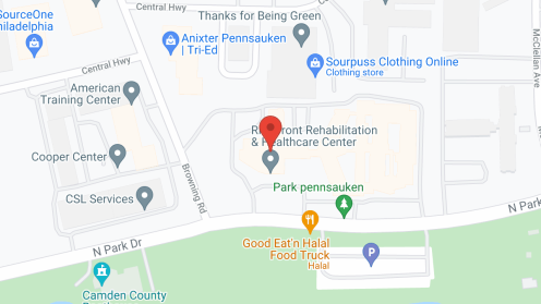 Map of the neighborhood around Cooper River West