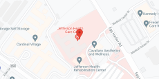 Jefferson Health Care in google map