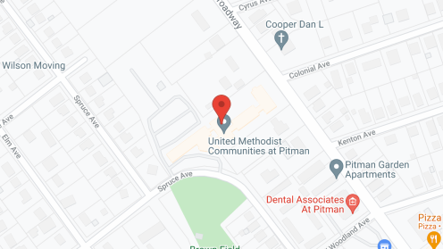 Map of the neighborhood around United Methodist Communities Pitman
