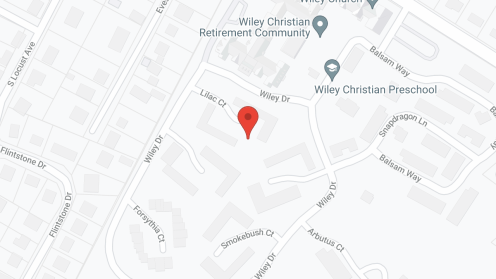 Map of the neighborhood around Wiley Christian Retirement Community
