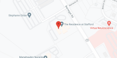 Brookdale Stafford in google map
