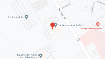 Brookdale Stafford in google map