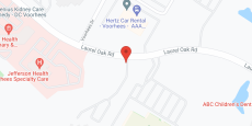 Voorhees Senior Living in google map
