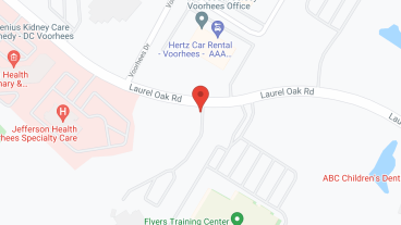 Voorhees Senior Living in google map