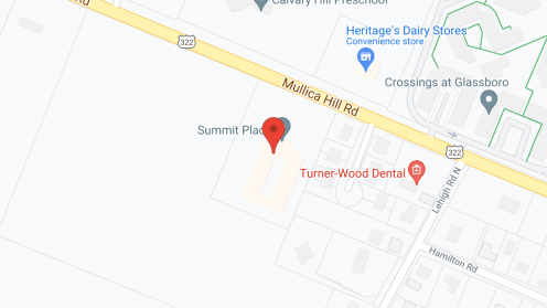 Map of the neighborhood around Summit Place