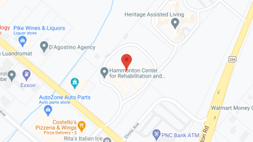 Hammonton Center for Rehabilitation and Nursing in google map