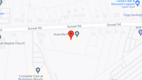 Map of the neighborhood around Granville Place