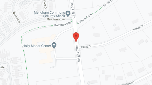 Map of the neighborhood around Holly Manor Center