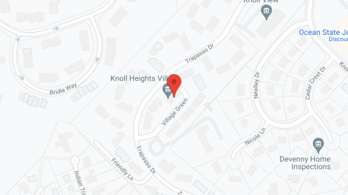Map of the neighborhood around Knoll Heights Village