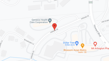 Mt. Arlington Senior Living in google map