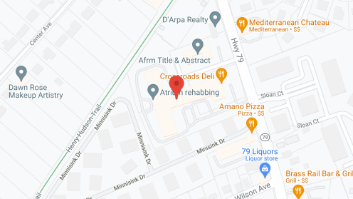 Map of the neighborhood around Spring Hills Matawan