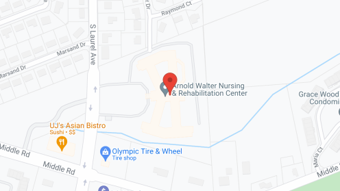 Map of the neighborhood around Arnold Walter Nursing Home
