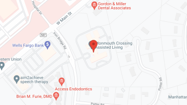 Monmouth Crossing Assisted Living in google map