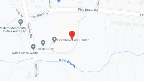 Map of the neighborhood around Excel Care at Manalapan