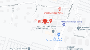 Woodcliff Lake Health and Rehabilitation Center in google map