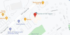 Sunrise of Old Tappan in google map