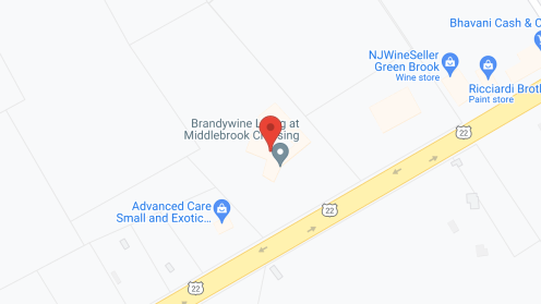 Map of the neighborhood around Brandywine at Middlebrook Crossing