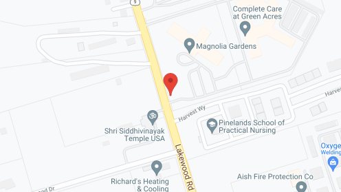 Map of the neighborhood around Complete Care at Green Acres