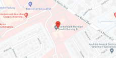 Meridian Nursing & Rehab-Brick in google map