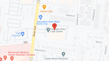 FountainView Care Center in google map