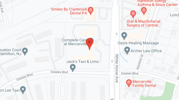 Mercerville Center in google map