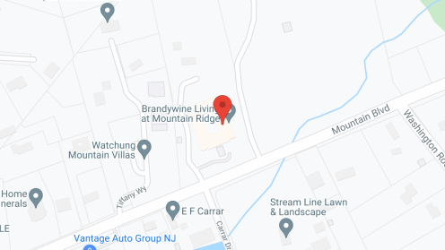 Map of the neighborhood around Brandywine at Mountain Ridge