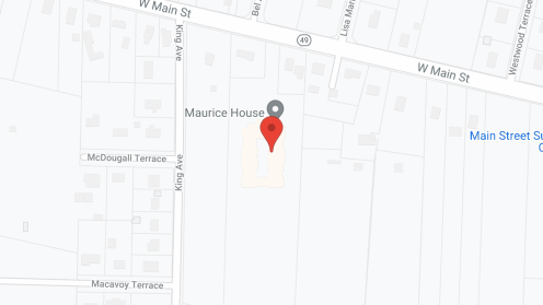 Map of the neighborhood around Maurice House